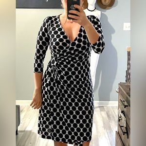 Mille Gabrielle polka dot dress.